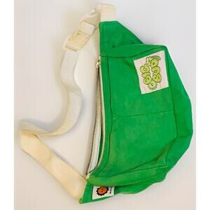Big Bud Press Hip Fanny Pack Bum Crossbody Green Canvas Made in LA